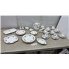 Image 1 : Royal Albert Bone China "Tranquillity" Pattern Tea and Dinnerware Set, 41 Pieces