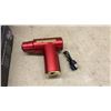 Image 2 : Red and Gold BX-720 Myofascial Physiotherapy Massage Gun with Attachments and USB Cable