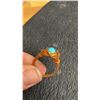 Image 7 : Handmade Wire-Wrapped Copper Ring, Angel Broach, and 4 Necklaces