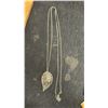 Image 9 : Handmade Wire-Wrapped Copper Ring, Angel Broach, and 4 Necklaces