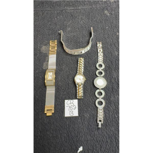 3 DKNY Women's Wristwatch and Bulova Wristwatch
