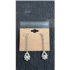 Image 2 : Assorted Earrings Including Michaelangelo Rhinestone and Pearl Dangles, Hoops, Wood Drops