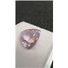 Image 3 : 11.0ct Natural Pink Amethyst, Untreated Trillion Cut, 14.1 × 14.1mm, Retail $825.00