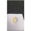 Image 2 : 2.4ct Natural White Fire Opal Untreated Oval Cabochon 8.0mm x 11.6mm