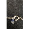 Image 6 : 925S 1.2ct Princess Cut Moissanite Lab Diamond Necklace, 16”-18”, Sterling Silver, White Gold