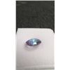 Image 5 : 3.9ct Natural Untreated Mystic Quartz Oval Cut Gemstone, 9.9mm x 11.8mm