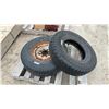 Image 1 : MotoMaster Total Terrain A/T2 LT235/85R16 M+S Light Truck Tires, One Mounted on 8-Bolt Steel Rim