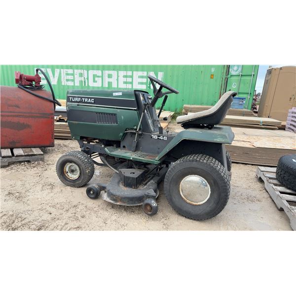 Turf-Trac 16-46 Riding Lawn Mower with 16 Horsepower Briggs and Stratton Twin-Cylinder Engine. No
