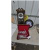 Image 1 : Citizen Wall Clock, Round Wall Clock, and Cased Flatware Set