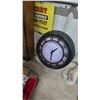 Image 2 : Citizen Wall Clock, Round Wall Clock, and Cased Flatware Set