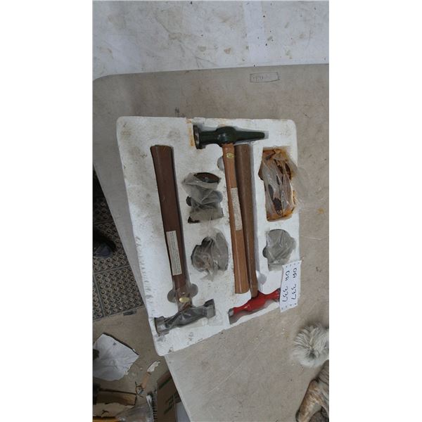 Auto body hammers and wedges