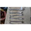 Image 4 : 13 Assorted Combination and Open-End Wrenches, up to 2”