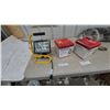Image 1 : Shopmaster 250 Watt Portable Halogen Work Light and 2 New in Box Shopmaster 250 Watt Work Lights