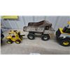 Image 3 : 3 Tonka Dump Trucks, Forklift, Metal
