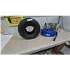 Image 1 : Tire, 20×10.00-8, and Discharge Blue Hose