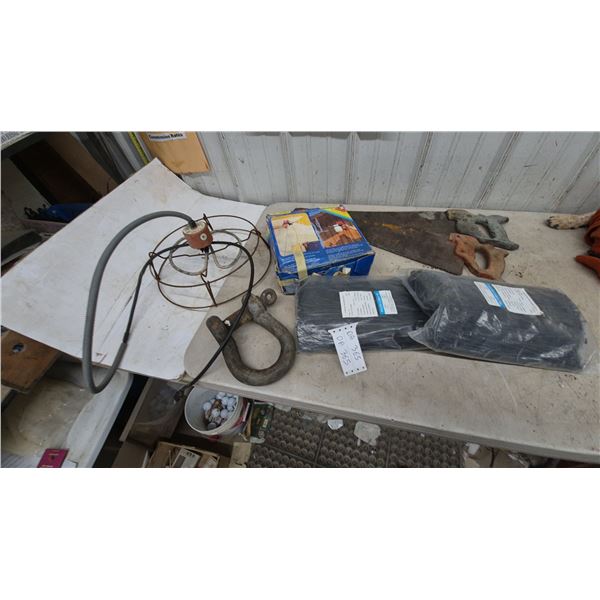 Krebs Paint Sprayer, 2 Hand Saws, 2 Pkgs Xtreme Distribution Nylon Cable Ties