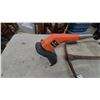Image 2 : Black and Decker Yard Trimmer 12” Cut, Pickaxe, and Shovel