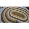 Image 3 : Braided Oval Area Rug and Small Braided Oval Area Rug. 132”×98”