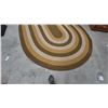 Image 4 : Braided Oval Area Rug and Small Braided Oval Area Rug. 132”×98”