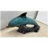 Image 2 : Three Blue Mountain Pottery Dolphin Figurines, Collingwood Canada, Largest 9 3/4 × 16 /2”