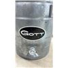 Image 5 : Vintage Gott Manufacturing Co. Galvanized Water Cooler No. 580 and Metal Lunch Box