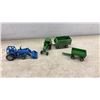 Image 10 : Tonka, Matchbox, Ertle and More Diecast Vehicles Including Fire Trucks, Buses, Tractor, and Car
