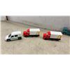 Image 4 : Tonka, Matchbox, Ertle and More Diecast Vehicles Including Fire Trucks, Buses, Tractor, and Car