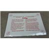 Image 6 : Dare Metal Advertising Sign, 8 1/2 × 15” and Kellogg's Corn Flakes 85th Anniversary Place Mats