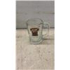 Image 7 : Vintage Coca-Cola Metal Serving Tray, Green Glass Coca-Cola Mugs, and A&W Root Beer Mug