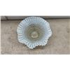 Image 12 : Vintage Fenton Style Art Glass Collection, Ruffled Vases, Hobnail Bowls, Baskets