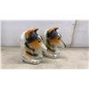 Image 3 : Ceramic Collie Dog Bookends, Vases, Depression Glassware, Tupperware Cups