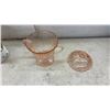 Image 7 : Ceramic Collie Dog Bookends, Vases, Depression Glassware, Tupperware Cups