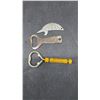 Image 2 : Vintage Bottle Openers Inc. Carlsberg, Pelissier's, Canadian Pacific Hotels, Shell