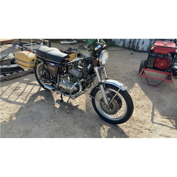 Yamaha OHC 750 Motorcycle with Extra Engine and Parts, Winter Project