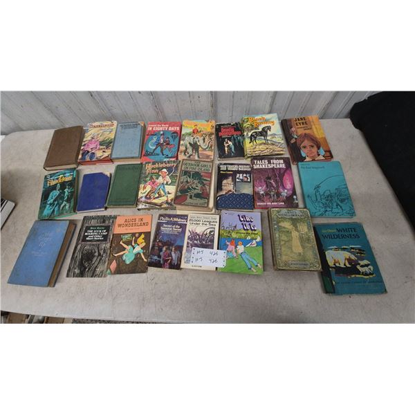 Children's and Young Adult Books: Black Beauty, Jane Eyre, Alice in Wonderland