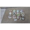 Image 1 : Collection of 12 Floral china Teacups and Saucers