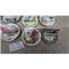 Image 7 : Collection of 12 Floral china Teacups and Saucers