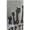 Image 2 : Collection of Antique Wrenches, Including John Deere, Ford, and International