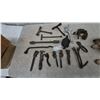 Image 1 : Assorted Wrenches, Pliers, and Tools, Including Chicago Wrench Co. and Patent Applied For