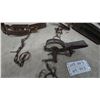 Image 2 : 3 Vintage Animal Leg Traps and Chatillon 200 lb Spring Scale