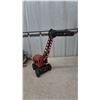 Image 6 : Vintage 1950s Lincoln Pressed Steel Toy Power Shovel Excavator with Red Cab and Black Base