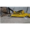 Image 9 : Vintage 1970s Tonka Pressed Steel Lowboy Truck with Mighty Scrambler Excavator