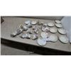 Image 1 : Assorted Porcelain Tea Cups and Saucers, Creamers