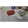 Image 4 : Vintage Tins: Blue Ribbon Baking Powder, Bee-Hive Corn Syrup, Rogers Golden Syrup