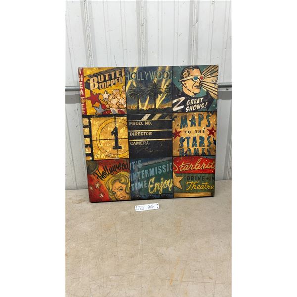 Printed Canvas Picture 23.5 × 23.5