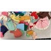Image 4 : Large Lot of Knitted Barbie Clothes and Accessories