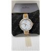 Image 6 : Bulova Women's Two-Tone Wristwatch, Model C417789, White Dial, Stainless Steel Bracelet, with Box