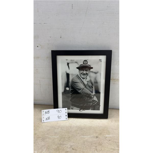 Bob Hope Autographed Photo in 9-1/4 × 11-1/4 Frame