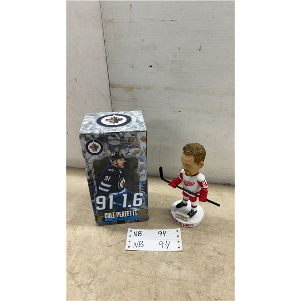 Darren McCarty and Cole Perfetti Bobbleheads