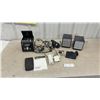 Image 1 : Various Electronics: Micro Radio, Magellan GPS and TI-83 Calculator, headset